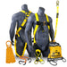 safety harness full body fall protection harnesses boom construction forklift restraint ansi osha personal roof roofing padded padding scaffold scissor lift aerial work ring arrest prevention retraint tongue compliant buckle back support
