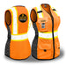 KwikSafety QUEEN BEE (Limited Edition Honeycomb Design) Hi Vis Reflective Safety Vest for Women - Model No.: KS3319QB - KwikSafety