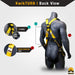 KwikSafety SUPERCELL Safety Harness ANSI Fall Protection Tongue Buckle 3D Ring - Model No.: KS6605 - KwikSafety - ironworker padded belt roofer rooftop drill pouch anchor point extender double extension extra large adults yoyo hardware hooks kits lightweight phone holder retractable set snap hook lanyards harnest vest safty small xxl arnet 3xl arnés afp