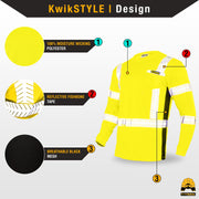 KwikSafety | Renaissance Man Long Sleeve Safety Shirt | Design