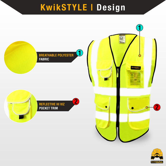 KwikSafety SUPERIOR | ANSI Class 2 Economy Safety Vest - Model No.: KS3308 - KwikSafety sleeve ipad holder sleeves xxl xxxl xxxxl 3xl 4xl 5xl back neiko radians radwear dewalt mlkishigo peerbasics pioneer pyramex ergodyne salvus jksafety naranja reflectivo construccion reflectante xiake sefety saftey safty salzmann zojo oregon kishigo talla erb dib lime packs camo relfective