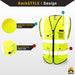 KwikSafety SUPERIOR | ANSI Class 2 Economy Safety Vest - Model No.: KS3308 - KwikSafety sleeve ipad holder sleeves xxl xxxl xxxxl 3xl 4xl 5xl back neiko radians radwear dewalt mlkishigo peerbasics pioneer pyramex ergodyne salvus jksafety naranja reflectivo construccion reflectante xiake sefety saftey safty salzmann zojo oregon kishigo talla erb dib lime packs camo relfective