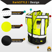 KwikSafety | Specialist Safety Vest | Design