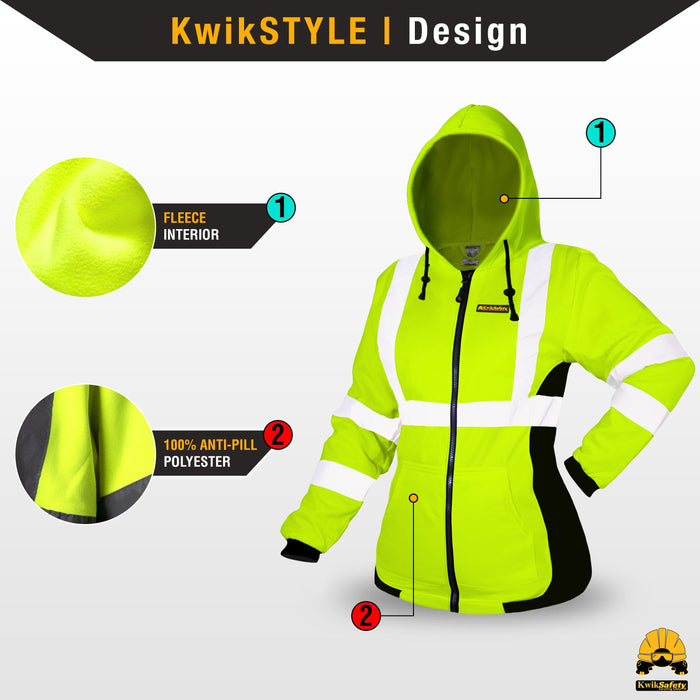 KwikSafety SPECIALIST Class 3 Safety Vest For Women ANSI OSHA Hi - Foto 7