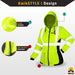 cold weather orange chaquetas ergodyne fluorescent clothing water proof portwest sweatshirt bomber hivisible hiviz strip stripe ladies light weight neon pink reclective apparel green blue cotton construccion utility jorestech