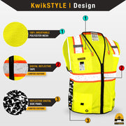 KwikSafety | Big Kahuna Digital Safety Vest | Design