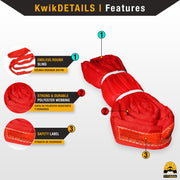 KwikSafety | Anaconda Lifting Round Sling | Product Features