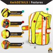 KwikSafety | First Responder Safety Vest | Product Features