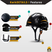 KwikSafety | Armadillo Hard Hat | Product Features