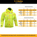 KwikSafety RACER Unisex LED Sportswear Windbreaker Safety Jacket - Model No.: KS5507 - KwikSafety