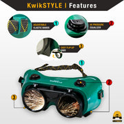 KwikSafety | Owl Welding Goggles | Product Features
