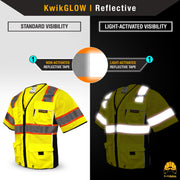 KwikSafety | Executive Safety Vest | Reflectivity