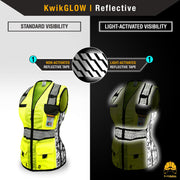 KwikSafety | Roadboss Premium Safety Vest for Women | Reflectivity