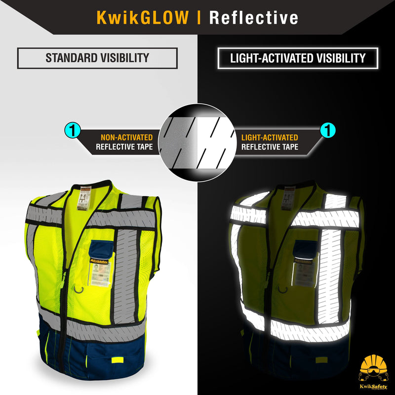 KwikSafety | Sheriff Safety Vest | Reflectivity