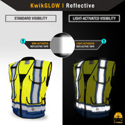 KwikSafety | Godfather Sheriff Safety Vest | Reflectivity