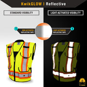 KwikSafety | Godfather Safety Vest | Reflectivity