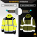 detachable hivis carhartt safty pyramex ergodyne jorestech pioneer velcro occunomix utility sweatshirt chamarras trabajo hombre women unisex mens hoodies tingley security lining breathable industrial public ppe fleece shell carhart saftey men's cold depot