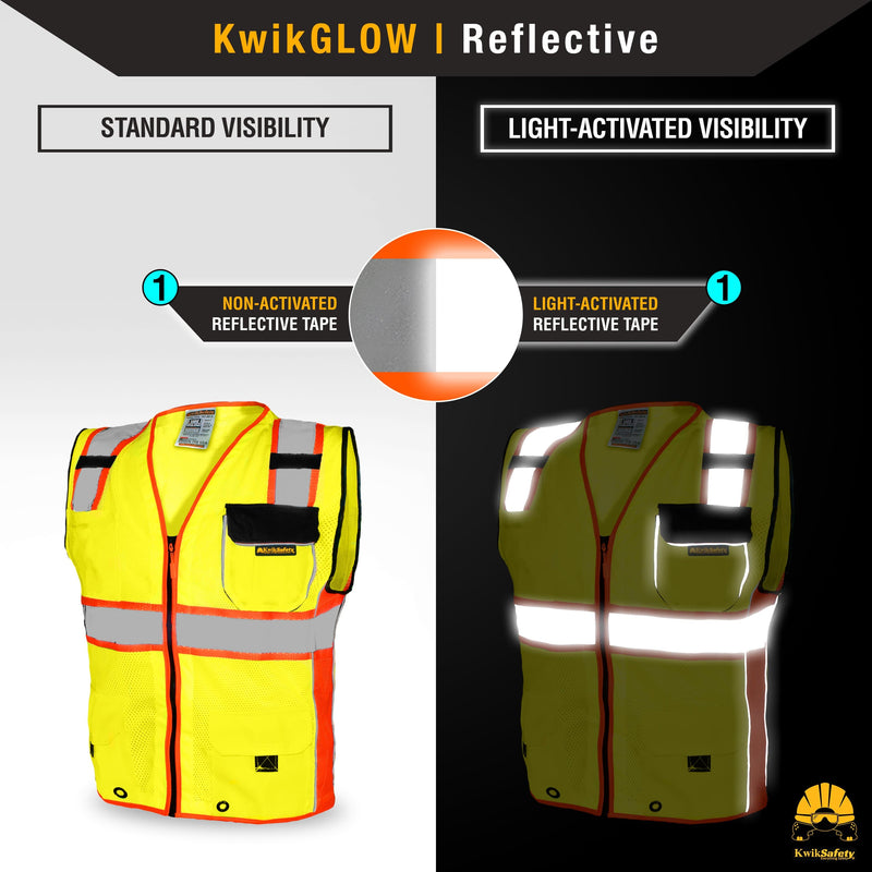 KwikSafety | Supreme Safety Vest | Reflectivity