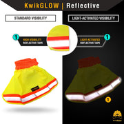 KwikSafety | Vader Hard Hat Sun Shade | Reflectivity