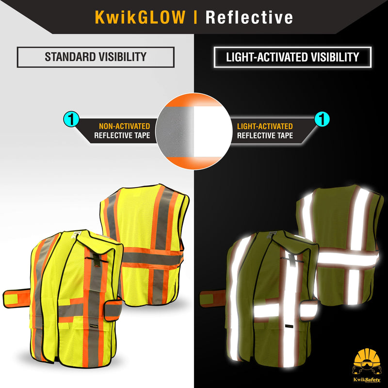 KwikSafety | First Responder Safety Vest | Reflectivity