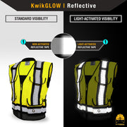 KwikSafety | Godfather Specialist Safety Vest | Reflectivity