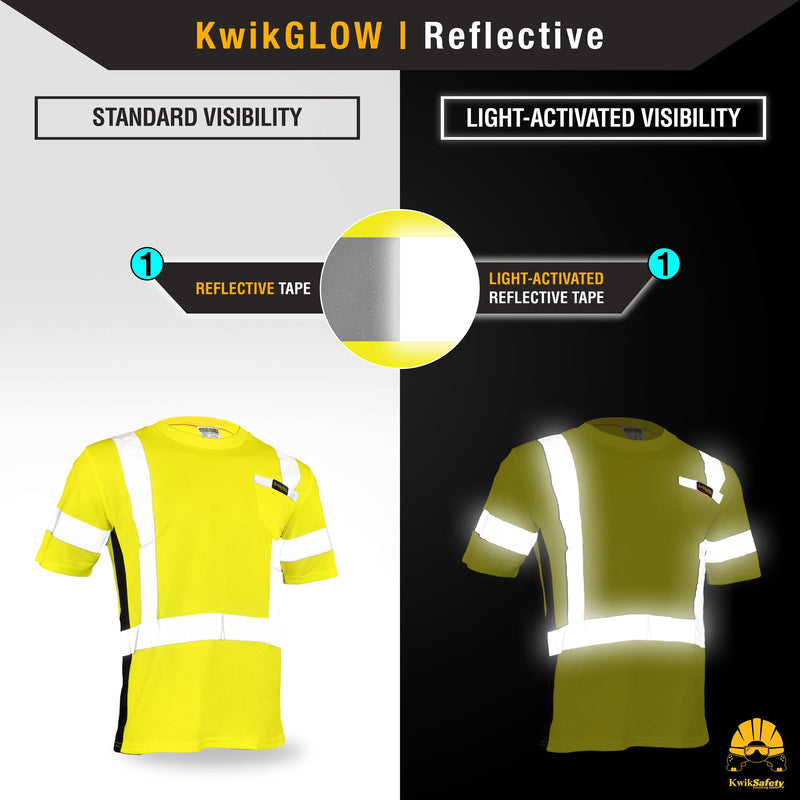 KwikSafety | Operator Short Sleeve Safety Shirt | Reflectivity