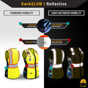 KwikSafety | Tiger Queen Safety Vest for Women | Reflectivity