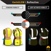 KwikSafety | Queen Bee Safety Vest for Women | Reflectivity