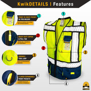 KwikSafety | Sheriff Safety Vest | Product Features