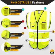 KwikSafety | Superior Safety Vest | Product Features