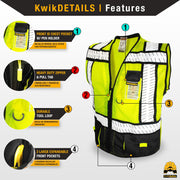 KwikSafety | Specialist Safety Vest | Product Features