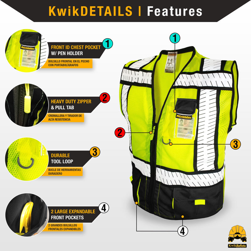 KwikSafety | Specialist Safety Vest | Product Features