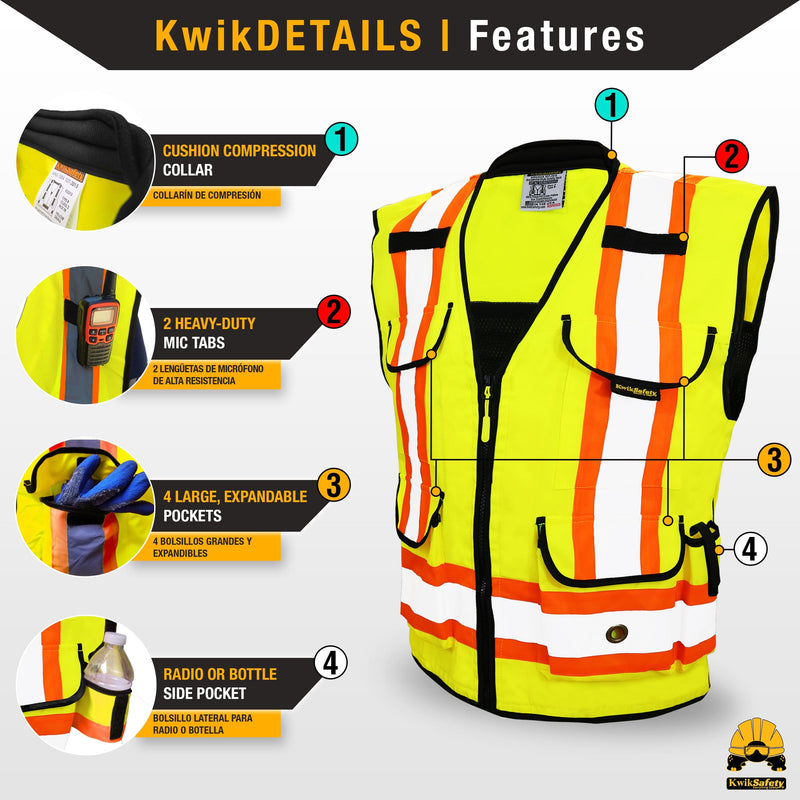 KwikSafety | Godfather Safety Vest | Product Features