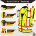 KwikSafety GODFATHER ANSI Class 2 Cushion Collar Multi-Pocket Safety Vest - Model No.: KS3310 - KwikSafety sleeve ipad holder sleeves xxl xxxl xxxxl 3xl 4xl 5xl back neiko radians radwear dewalt mlkishigo peerbasics pioneer pyramex ergodyne salvus jksafety naranja reflectivo construccion reflectante xiake sefety saftey safty salzmann zojo oregon kishigo talla erb dib lime packs camo relfective