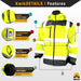 detachable hivis carhartt safty pyramex ergodyne jorestech pioneer velcro occunomix utility sweatshirt chamarras trabajo hombre women unisex mens hoodies tingley security lining breathable industrial public ppe fleece shell carhart saftey men's cold depot