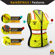 KwikSafety | First Lady Safety Vest for Women | Product Features