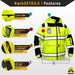 detachable hivis carhartt safty pyramex ergodyne jorestech pioneer velcro occunomix utility sweatshirt chamarras trabajo hombre women unisex mens hoodies tingley security lining breathable industrial public ppe fleece shell carhart saftey men's cold depot neon hombres