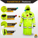 KwikSafety TORRENT | High Visibility ANSI Class 3 Safety Trench Coat - Model No.: KS5506 - KwikSafety