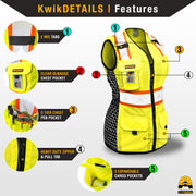 KwikSafety | Queen Bee Safety Vest for Women | Product Features