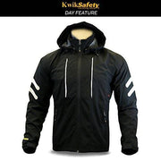 KwikSafety RACER Unisex LED Sportswear Windbreaker Safety Jacket - Model No.: KS5507 - KwikSafety