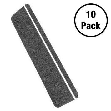 KwikSafety 6"x24" Black Anti Slip Stair Tread Pack - KwikSafety