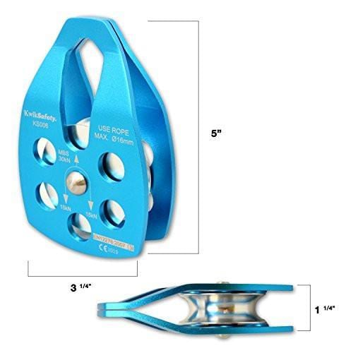 KwikSafety Single Sheave Pulley 30KN - KwikSafety