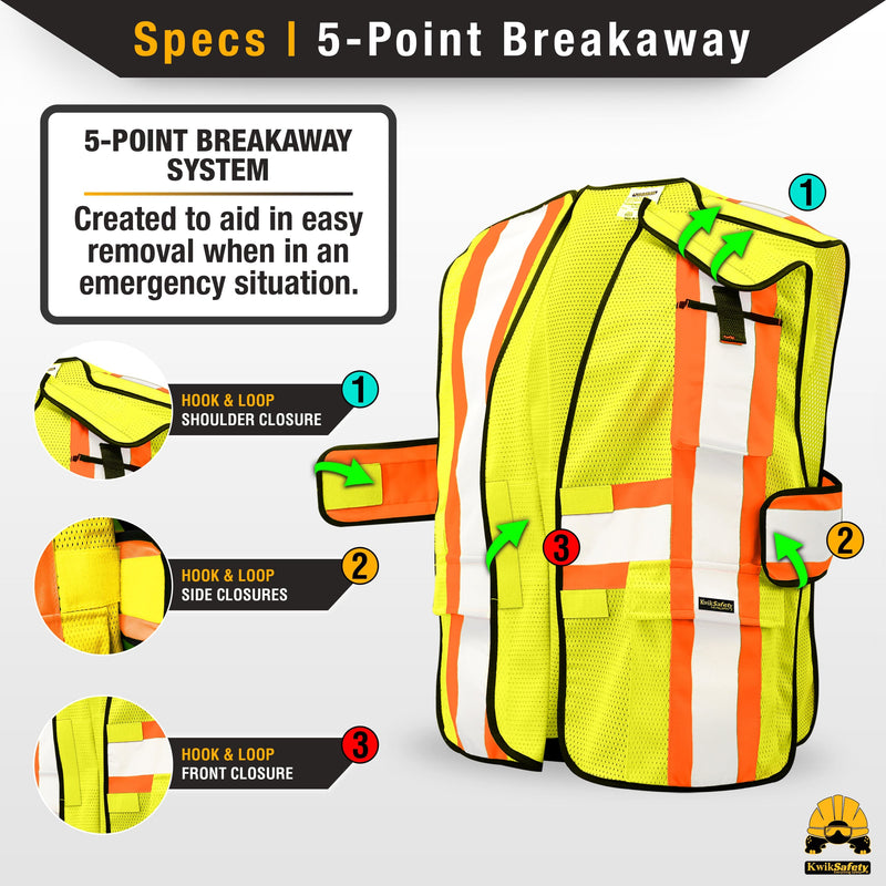 KwikSafety | First Responder Safety Vest | Product Specifications