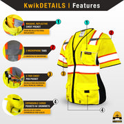 KwikSafety | Duchess Safety Vest for Women | Product Features