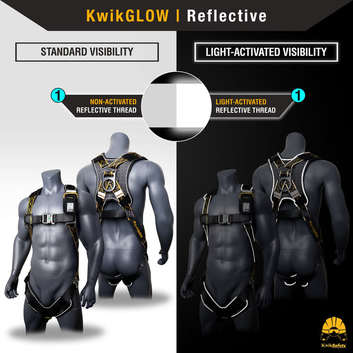 KwikSafety DIAMONDBACK TORNADO Safety Harness 1 D Ring Fall Protection ANSI OSHA - KwikSafety