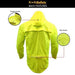 KwikSafety RACER Unisex LED Sportswear Windbreaker Safety Jacket - Model No.: KS5507 - KwikSafety