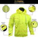 KwikSafety RACER Unisex LED Sportswear Windbreaker Safety Jacket - Model No.: KS5507 - KwikSafety