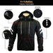 KwikSafety RACER Unisex LED Sportswear Windbreaker Safety Jacket - Model No.: KS5507 - KwikSafety