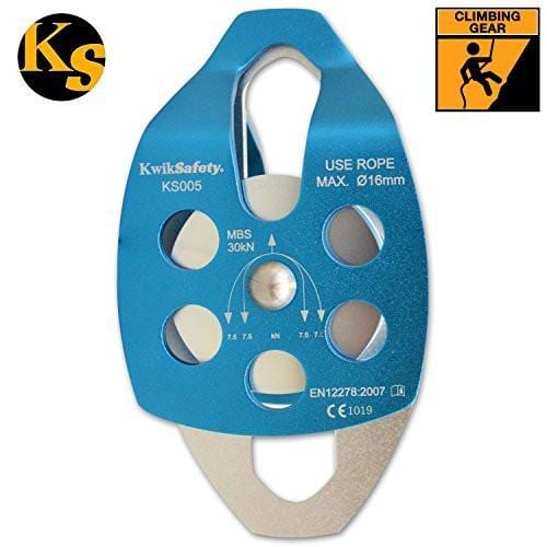 KwikSafety Double Sheave Pulley 30KN - KwikSafety
