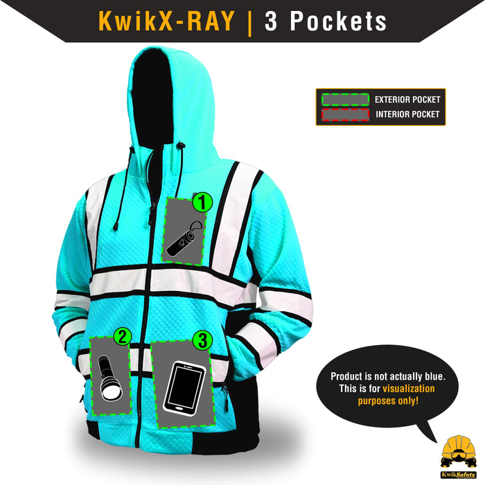 detachable hivis carhartt safty pyramex ergodyne jorestech pioneer velcro occunomix utility sweatshirt chamarras trabajo hombre women unisex mens hoodies tingley security lining breathable industrial public ppe fleece shell carhart saftey men's cold depot